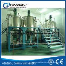 Pl Aço Inoxidável Jaqueta Emulsificação Mixing Tank Oil Blending Machine Máquina de Mistura Química